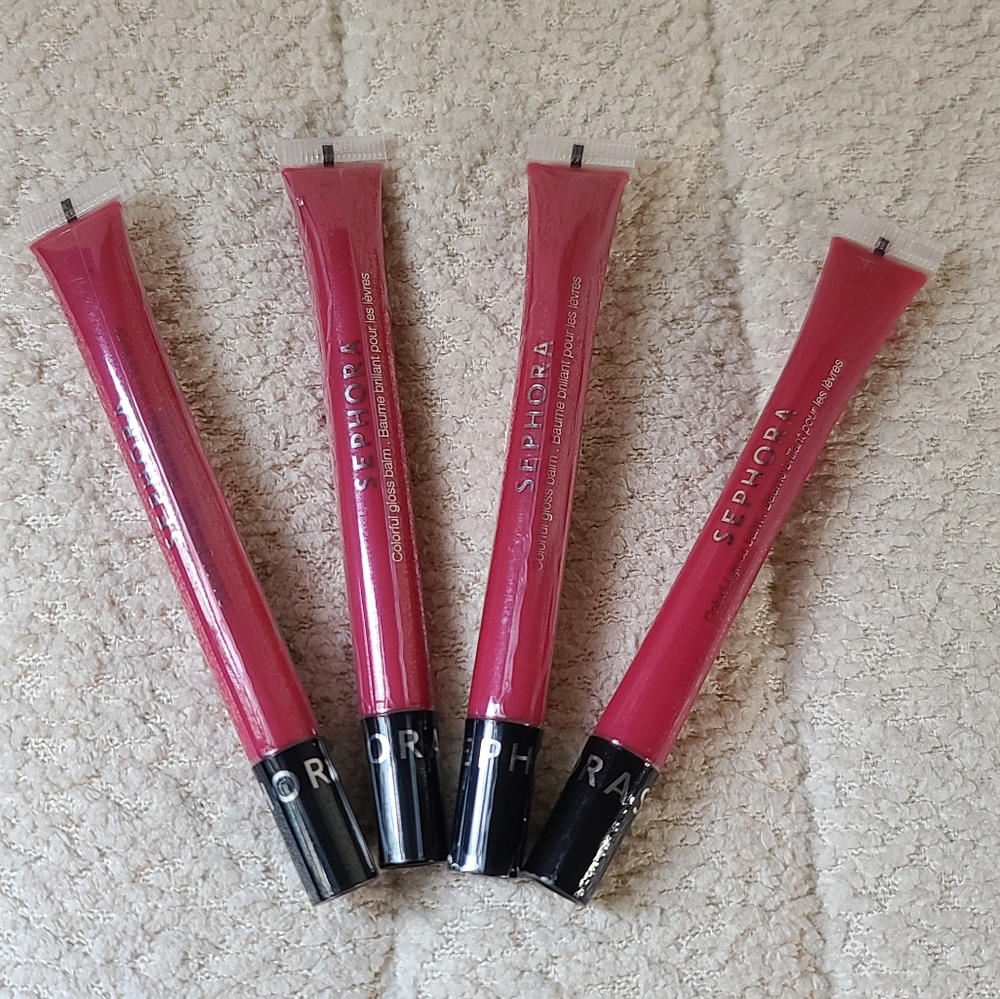 SEPHORA Colorful LIP GLOSS Balm #16 berry go round Full Size Pack Of 4